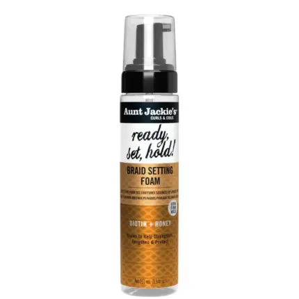 Aunt Jackie´s Biotin And Honey Ready Set Braid Espuma 251ml